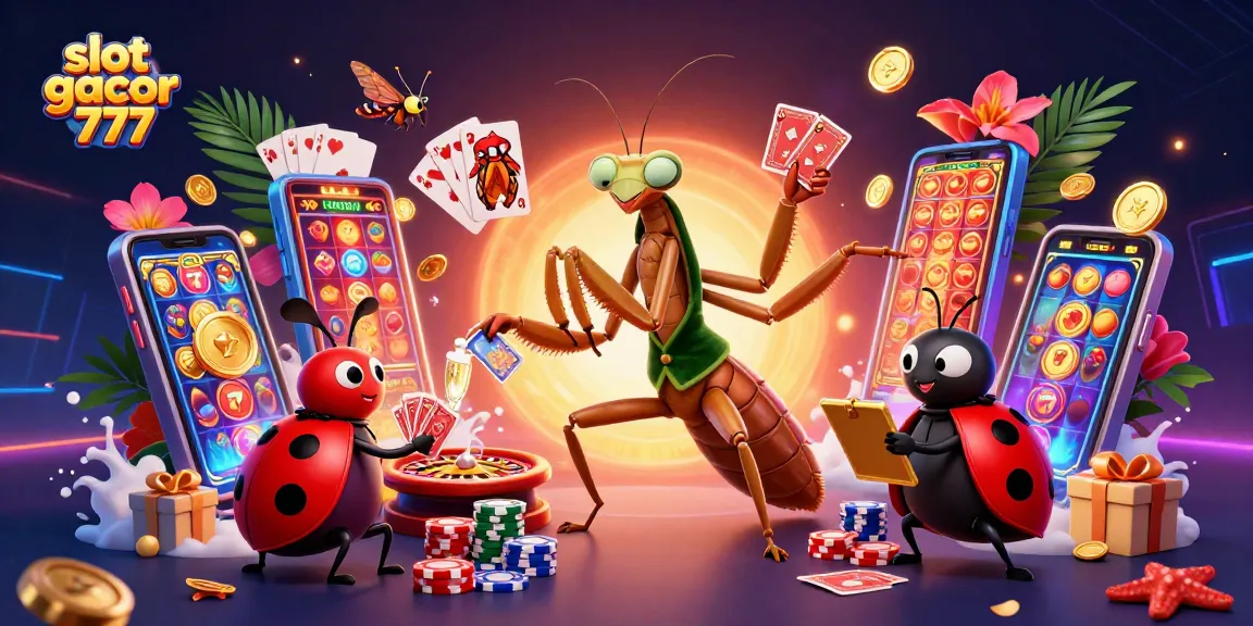 Experience the thrill of slot gacor 777 with vibrant characters and colorful game elements.