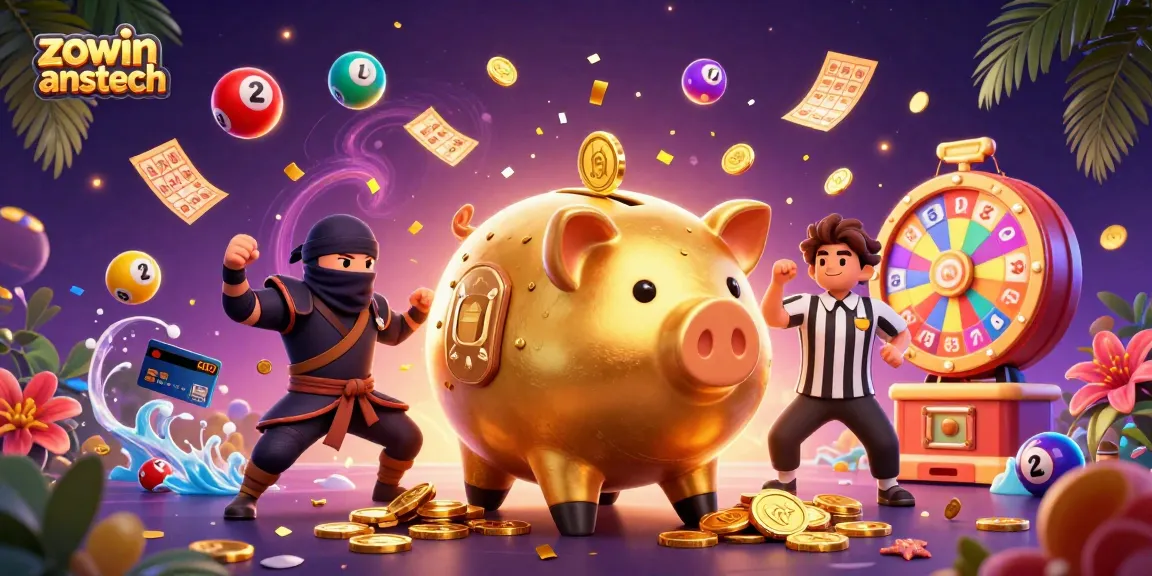 Experience thrilling gameplay with zowin anstech as characters engage in dynamic casino action.