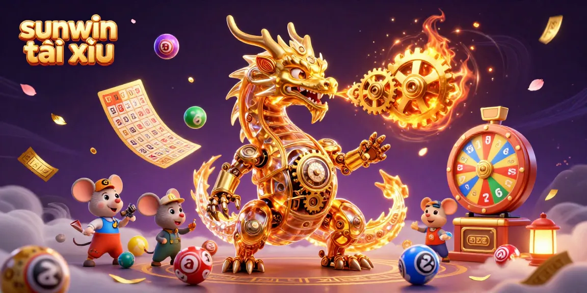 Experience excitement in sunwin tài xỉu with dynamic elements like golden tickets and prize wheels.